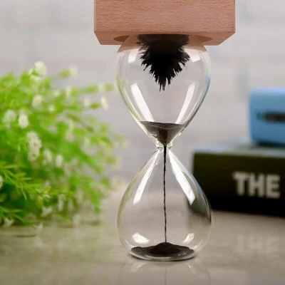 Magnetic sand timer