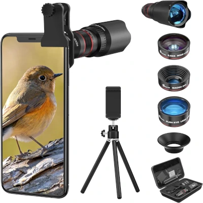 Phone camera lens set