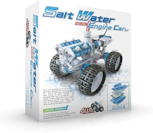 Salt water engine car