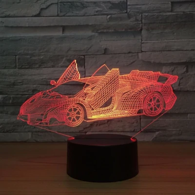 3D car lamp