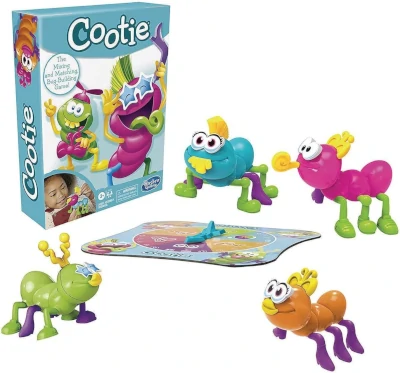 Cootie bug-building game