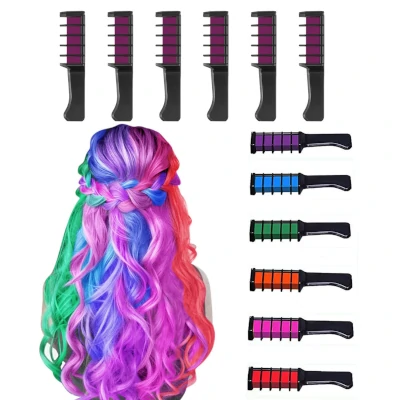 Hair chalk for girls