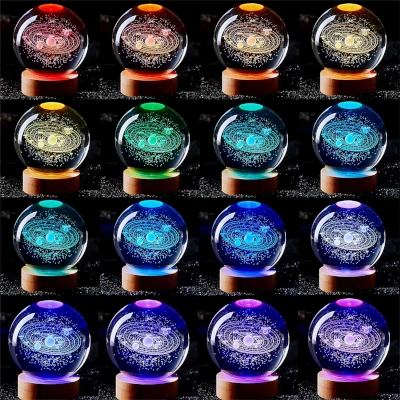 Solar System Crystal Light