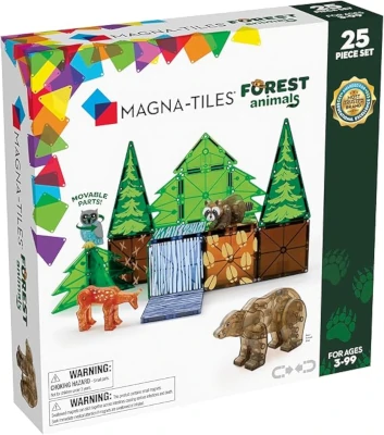 Forest Animals Magnetic Construction Set