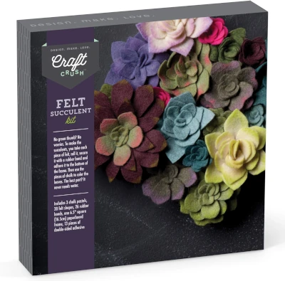 Felt Succulents Craft Kit